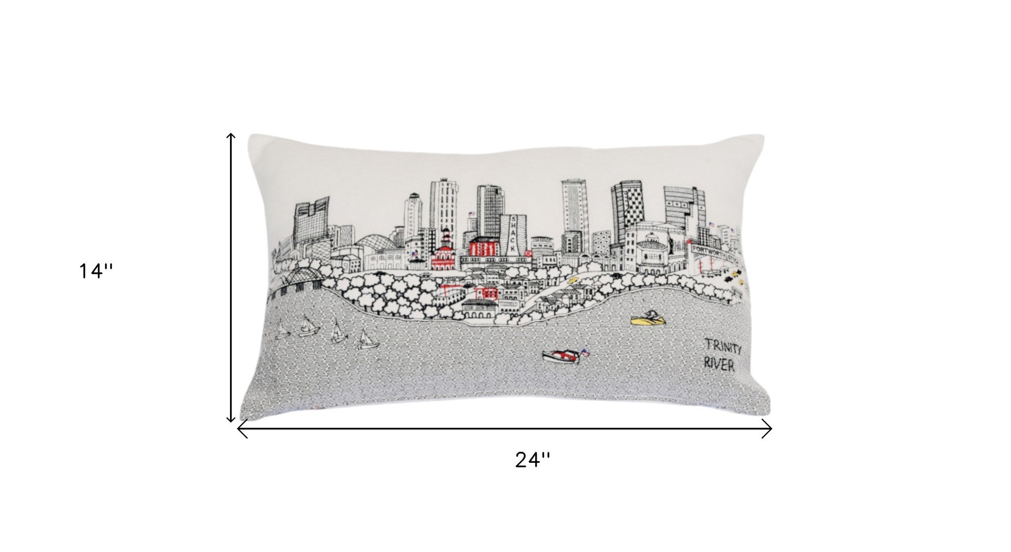 14" X 24" Cream Wool Lumbar Throw Pillow - Homeroots - Flyclothing LLC