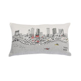 14" X 24" Cream Wool Lumbar Throw Pillow - Homeroots - Flyclothing LLC