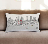 14" X 24" Cream Wool Lumbar Throw Pillow - Homeroots - Flyclothing LLC