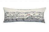 35" White St Michael's Daylight Skyline Lumbar Decorative Pillow - Homeroots - Flyclothing LLC