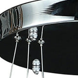 Silver Metal and Crystals LED Dimmable Chandelier - Homeroots - Flyclothing LLC