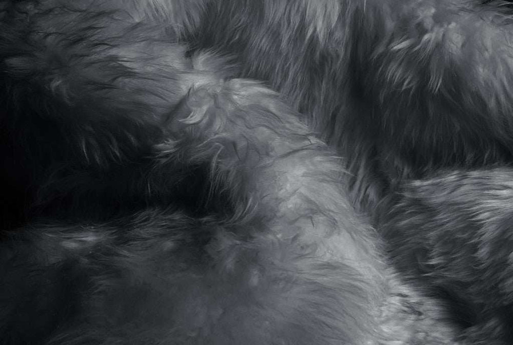 2' X 6' Dark Gray New Zealand Lambs Wool Handmade Area Rug - Homeroots - Flyclothing LLC