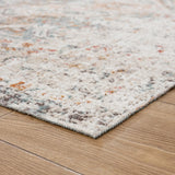 5' X 8' Beige Abstract Stain Resistant Indoor Outdoor Area Rug - Homeroots - Flyclothing LLC