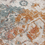 8' X 10' Beige Abstract Stain Resistant Indoor Outdoor Area Rug - Homeroots - Flyclothing LLC