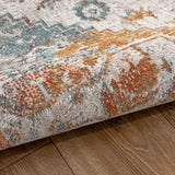 8' X 10' Beige Abstract Stain Resistant Indoor Outdoor Area Rug - Homeroots