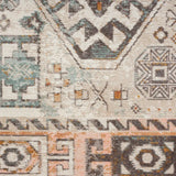 8' X 10' Cream Geometric Stain Resistant Indoor Outdoor Area Rug - Homeroots - Flyclothing LLC