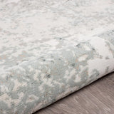 5' X 7' Gray Cream And Taupe Abstract Distressed Stain Resistant Area Rug - Homeroots - Flyclothing LLC