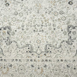 5' X 8' Ivory Gray And Taupe Floral Power Loom Stain Resistant Area Rug - Homeroots - Flyclothing LLC