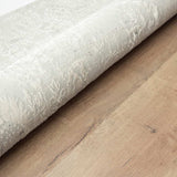 2' X 6' Ivory And Gray Floral Stain Resistant Area Rug - Homeroots - Flyclothing LLC