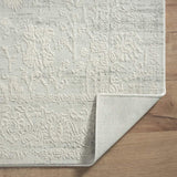 4' X 6' Ivory And Gray Floral Stain Resistant Area Rug - Homeroots - Flyclothing LLC
