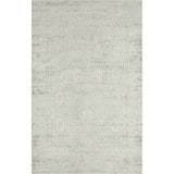 9' X 12' Ivory And Gray Floral Power Loom Distressed Stain Resistant Area Rug - Homeroots - Flyclothing LLC