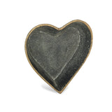 6" Black Heart Metal Heart Handmade Vanity Tray - Homeroots - Flyclothing LLC