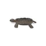 7" Black Turtle Cast Iron Vanity Tray - Homeroots