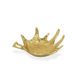 10" Gold Antler Cast Iron Vanity Tray - Homeroots - Flyclothing LLC
