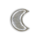 7" Silver Crescent Cast Iron Vanity Tray - Homeroots