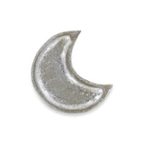 7" Silver Crescent Cast Iron Vanity Tray - Homeroots