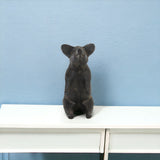 8" Black Rustic Metal Pig Figurine - Homeroots - Flyclothing LLC
