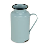 10" Blue and Black Metal Rustic Decorative Water Jug - Homeroots - Flyclothing LLC