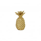 9" Gold Cast Iron Pineapple Hand Painted Sculpture - Homeroots - Flyclothing LLC
