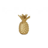 8" Gold Cast Iron Pineapple Hand Painted Sculpture - Homeroots - Flyclothing LLC