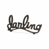 5" Black Cast Iron Hand Painted Darling Tabletop Sculpture - Homeroots - Flyclothing LLC