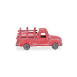 5" Red Metal Truck Hand Painted Decorative Truck - Homeroots - Flyclothing LLC