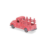 5" Red Metal Truck Hand Painted Decorative Truck - Homeroots - Flyclothing LLC