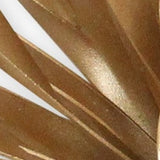5" Gold Metal Abstract Hand Painted Sculpture - Homeroots - Flyclothing LLC