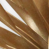 5" Gold Metal Abstract Hand Painted Sculpture - Homeroots