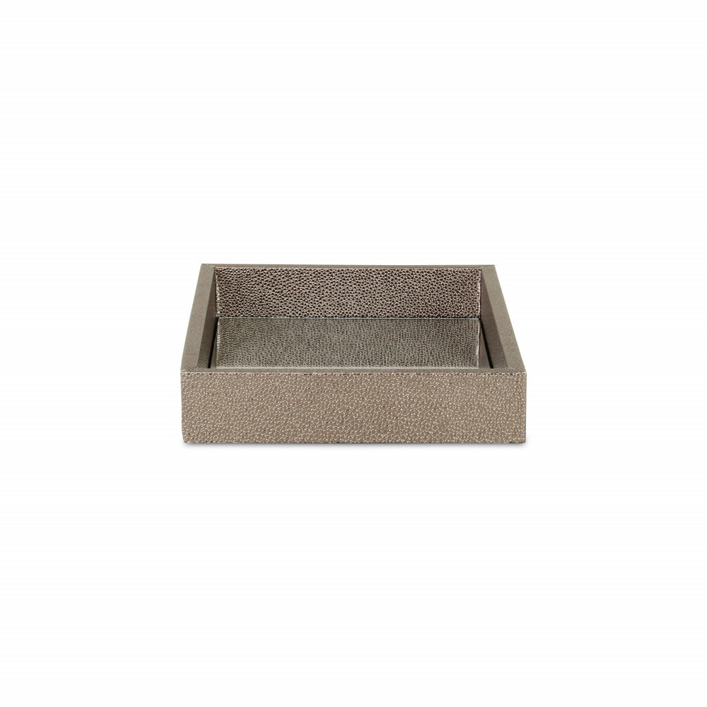 10" Gray Rectangular Wood Handmade Tray - Homeroots - Flyclothing LLC
