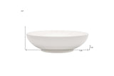 White Six Piece Porcelain Service For Six Bowl Set - Homeroots - Flyclothing LLC