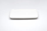 White Six Piece Rectangle Porcelain Service For Six Dinner Plate Set - Homeroots - Flyclothing LLC