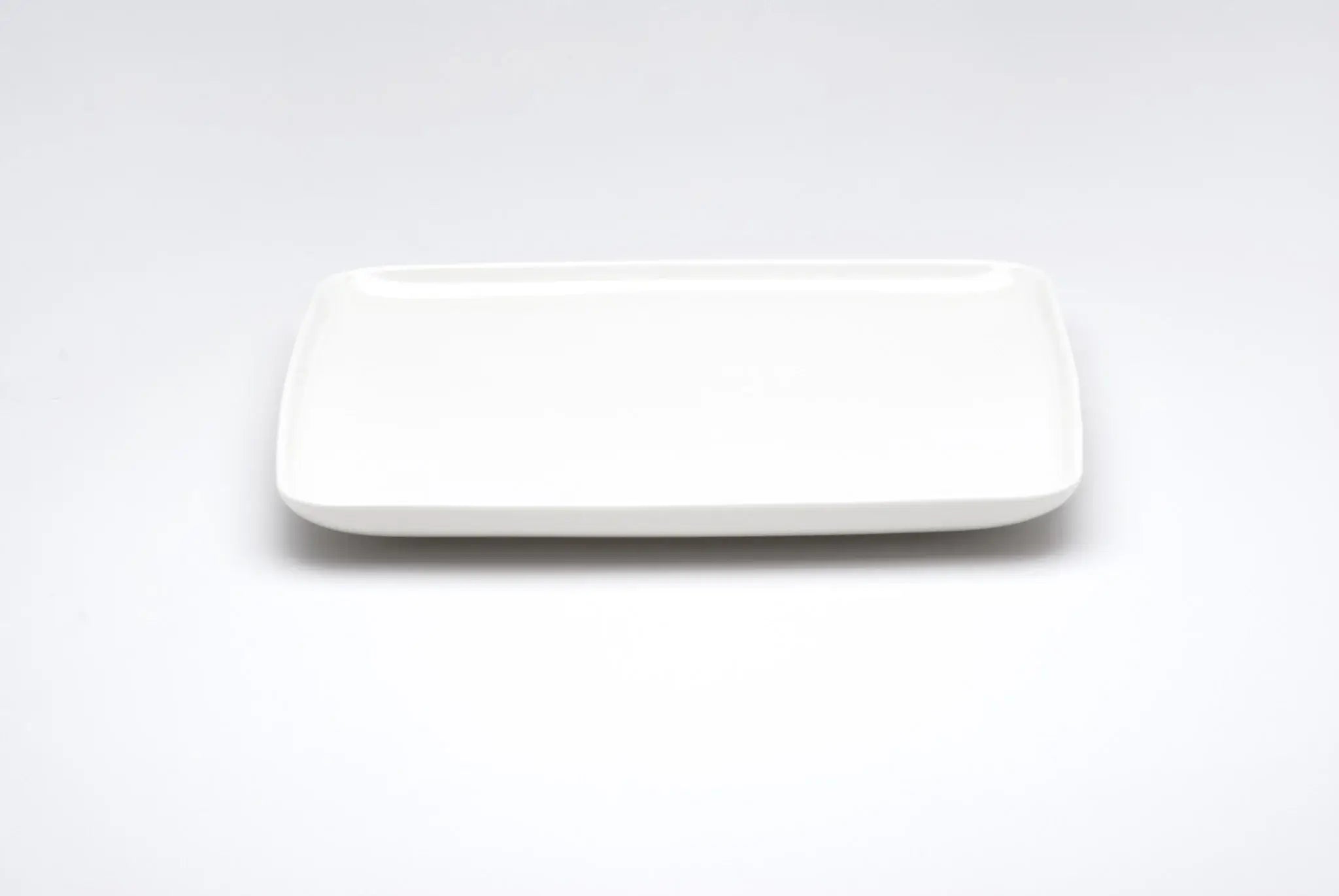 White Six Piece Rectangle Porcelain Service For Six Dinner Plate Set - Homeroots - Flyclothing LLC