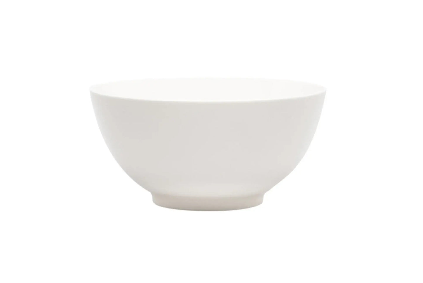 White Porcelain Large Round Serve Bowl - Homeroots - Flyclothing LLC