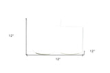 White Five Piece Square Bone China Dinnerware Set - Homeroots - Flyclothing LLC