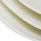 White Six Piece Square Bone China Service For Six Salad Plate Set - Homeroots - Flyclothing LLC