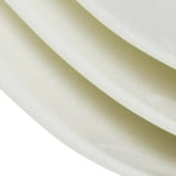 White Six Piece Square Bone China Service For Six Salad Plate Set - Homeroots - Flyclothing LLC