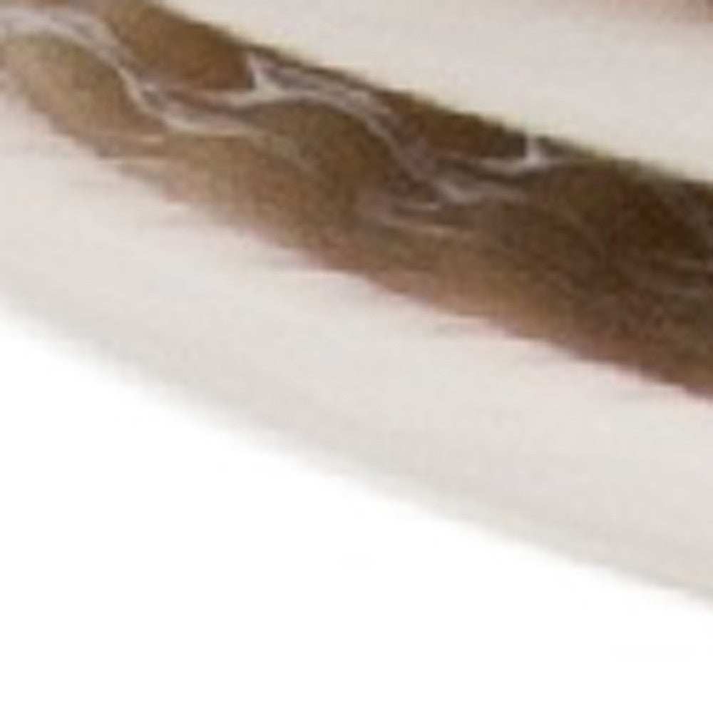 White Four Piece Round Weave Stoneware Service For Four Salad Plate Set - Homeroots - Flyclothing LLC