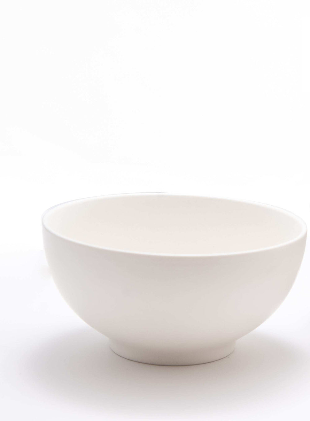 White Four Piece Porcelain Service For Four Bowl Set - Homeroots - Flyclothing LLC