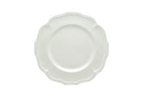 White Four Piece Scallop Stoneware Service For Four Dinner Plate Set - Homeroots - Flyclothing LLC