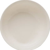 White Four Piece Round Scallop Stoneware Service For Four Bowl Set - Homeroots - Flyclothing LLC