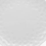 White Six Piece Round Pebbled Porcelain Service For Six Salad Plate Set - Homeroots - Flyclothing LLC
