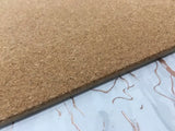 Set of Two Gold Swirl Cork Rectangular Indoor Outdoor Placemats - Homeroots - Flyclothing LLC