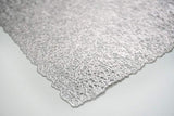 18" Set of Four Silver Vinyl Placemats - HomeRoots - Flyclothing LLC