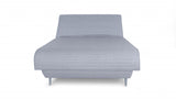 Light Gray Full Adjustable Upholstered Polyester No Bed Frame with Mattress - Homeroots