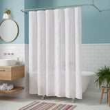 72" Blush And Ivory Embroidered Floral Shower Curtain - Homeroots - Flyclothing LLC