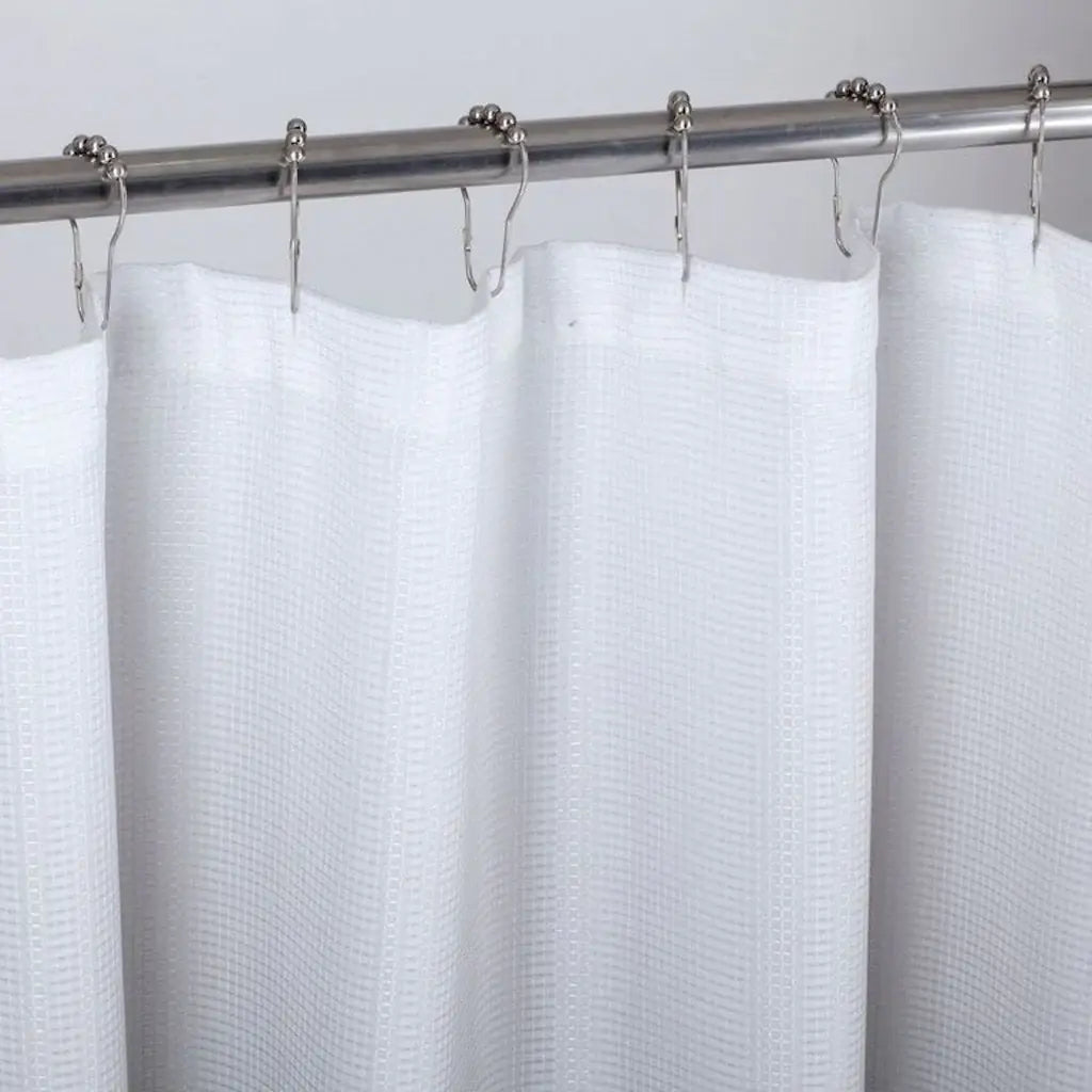 72" White And Black Ombre Shower Curtain - Homeroots - Flyclothing LLC