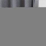 72" White And Black Striped Shower Curtain - Homeroots - Flyclothing LLC