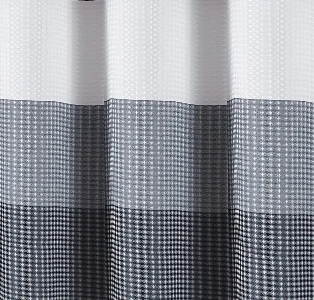 72" White And Blue Striped Shower Curtain - Homeroots - Flyclothing LLC