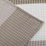 72" White And Taupe Striped Shower Curtain - Homeroots - Flyclothing LLC